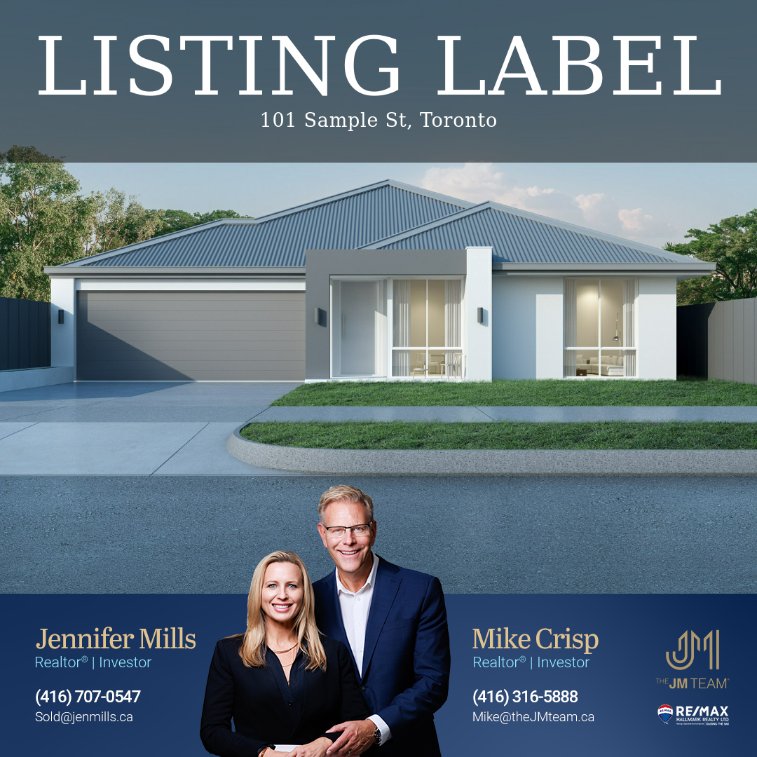 Modern home listing sample post